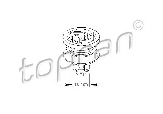 109029 TOPRAN (Germany) Автодеталь