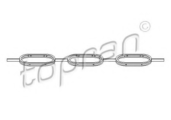 110503 TOPRAN (Germany) Прокладка (впускний колектор)