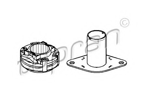 112200 TOPRAN (Germany) Підшипник вижимний