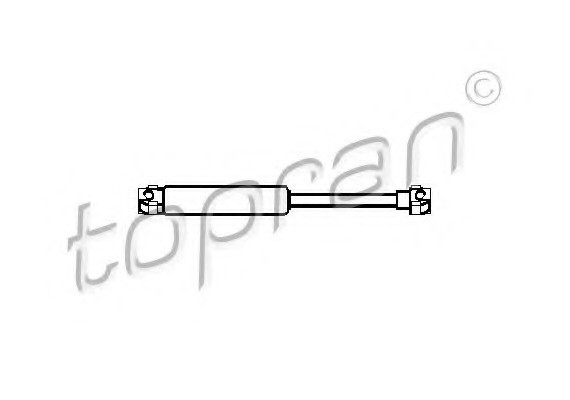 500413 TOPRAN (Germany) Амортизатор багажнику/капоту