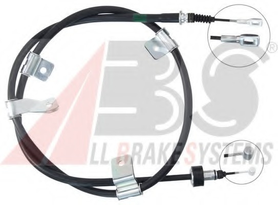 K17504 ABS Трос ручного гальма