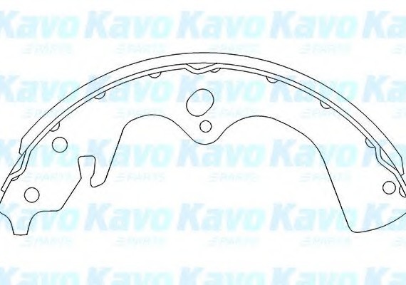 KBS-4402 KAVO (Нидерланды) Колодки гальмiвнi барабаннi