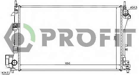 PR 5079A4 PROFIT Радіатор охолоджування