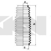 83714 SPIDAN (GKN) Пыльник рулевого механизма SPIDAN (GKN)