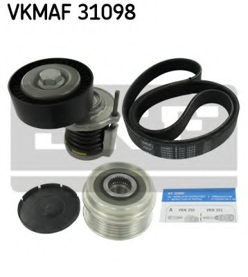 VKMA 31098 SKF Поликлиновой ременный комплект SKF