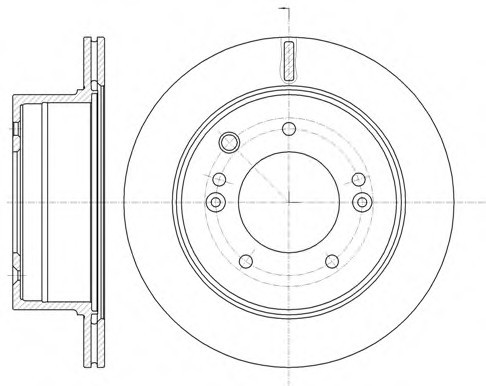 699310 ROADHOUSE Диск тормозной ROADHOUSE