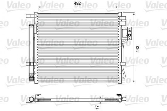 Фото радиатор кондиционера 814404 VALEO 814404 Valeo PHC 814404 Valeo PHC Радиатор кондиционера 814404 VALEO