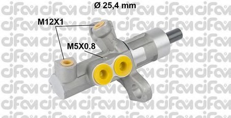 202811 CIFAM Головний гальмівний циліндр Insignia A 08-/ Astra J 09-/Cruze 09-(D1=25,4mm)(ATE)