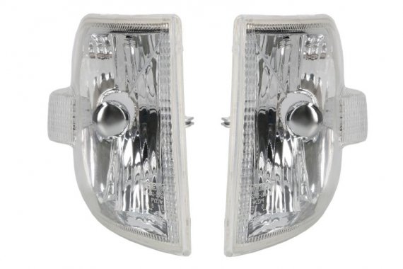 4411532PXUEV DEPO (Тайвань) Автозапчасть/TRANSPORTER УКАЗ.ПОВОРОТА УГЛОВОЙ Л+П (КОМПЛЕКТ) ПРОЗРАЧ ХРУСТАЛ ВНУТРИ ХРОМ