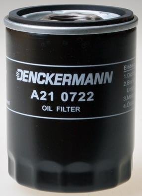A210722 Denckermann Фільтр масляний JAGUAR S-TYPE 4.2 02- (вир-во DENCKERMANN)