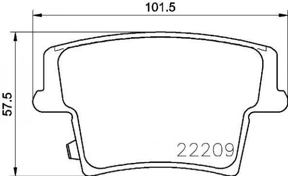 P11040 BREMBO (Германия) Гальмівні колодки дискові BREMBO