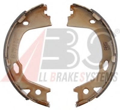 9317 ABS Комплект гальмівних колодок