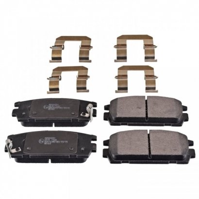 ADG04251 BLUE PRINT КОМПЛЕКТ КОЛОДОК ДИСКОВЫХ HYUNDAI TERRACAN 01-,