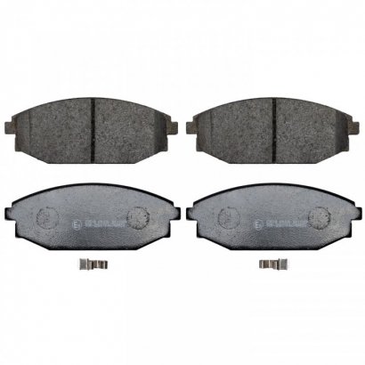 Комплект тормозных колодок, дисковый тормоз ADG04287