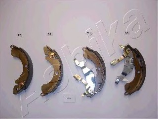 Фото колодки барабанные к-кт 5505526 ASHIKA 5505526 ASHIKA КОЛОДКИ БАРАБАННЫЕ К-КТ