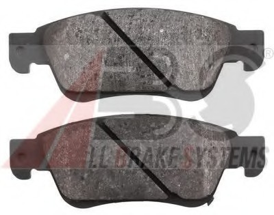 Комплект гальмівних накладок, дискове гальмо 37636