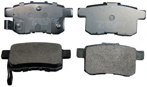 B110990 Denckermann Колодки гальмівні дискові