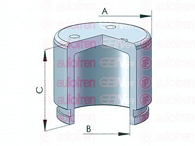 D025349 AUTOFREN SEINSA Елементи гальмівного супорта (Поршень) AUTOFREN (SEIN)