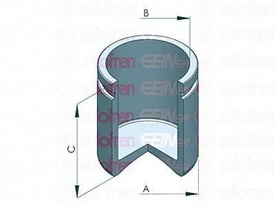 Елементи гальмівного супорта (Поршень) AUTOFREN (SEIN) D025452