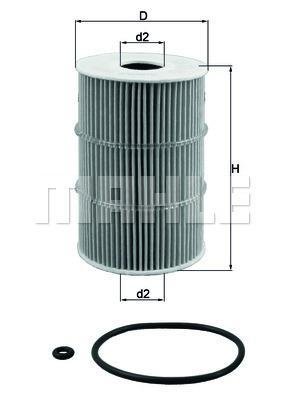 Масляный фильтр KNECHT OX378D