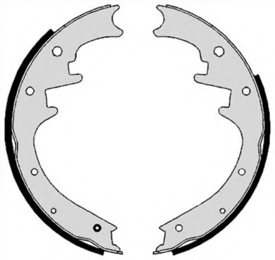 К-т колодок Бараб. jeep cherokeegr. cherokee S37504