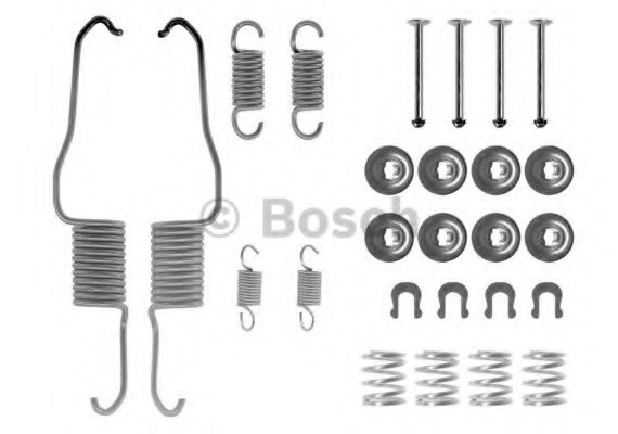 1987475117 BOSCH Комплектующие, тормозная колодка