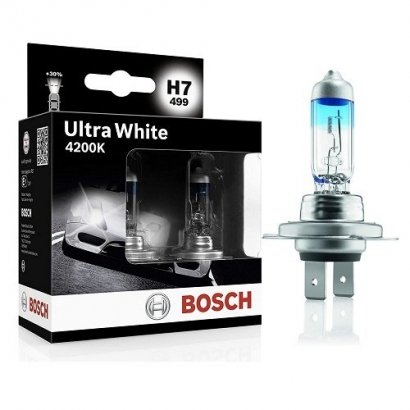 1987301182 BOSCH Лампа ultra white 4200k h7