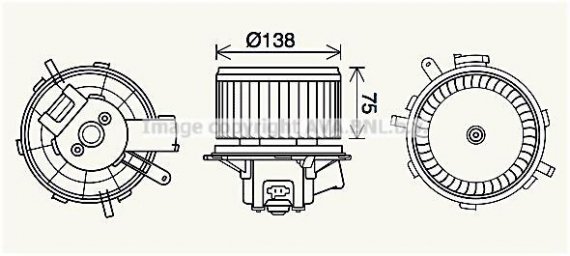 PE8406 AVA COOLING Компресор салону