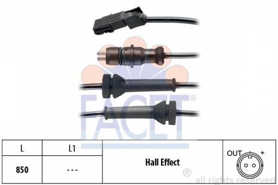 210052 FACET Датчик оборотов