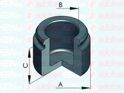 D025369 AUTOFREN SEINSA Поршень супорта пер. A4 10-/A6 C7 10-/A7/Cayenne 02-/Touareg 02- (36x31,5mm)(Brembo)