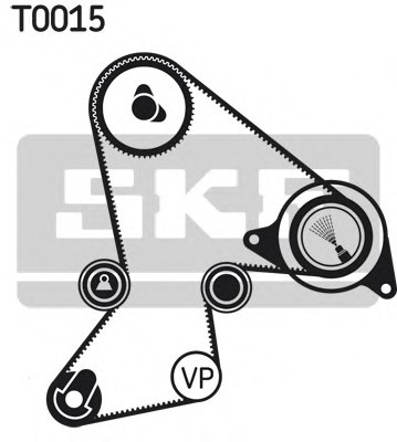 VKM 26211 SKF Ролик модуля натягувача ременя