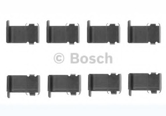 Фото гальмівні аксесуари (Монтажний комп-кт колодки) BOSCH 1987474232 BOSCH 1987474232 BOSCH Гальмівні аксесуари (Монтажний комп-кт колодки) BOSCH