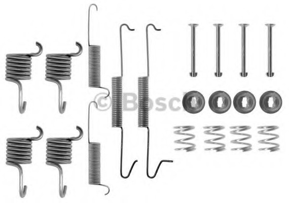 Фото монтажний к-кт гальмівних колодок 1987475178 BOSCH 1987475178 BOSCH 1987475178 BOSCH Монтажний к-кт гальмівних колодок 1987475178 BOSCH