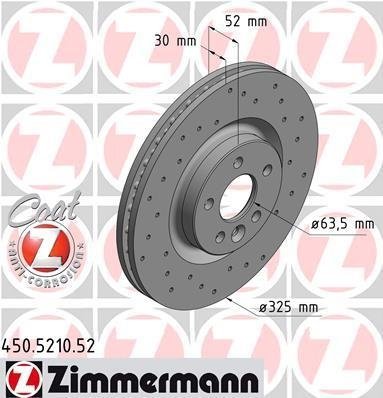 Диск гальмівний SPORT Z 450.5210.52