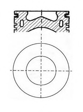 87-432900-00 NURAL Поршень