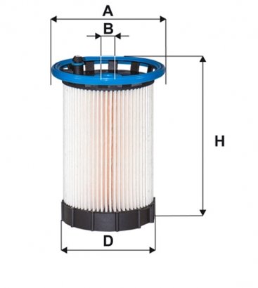 WF8492 WIX-FILTRON Фильтр топливный AUDI Q3 2.0 TDI 11- (пр-во WIX-FILTERS)