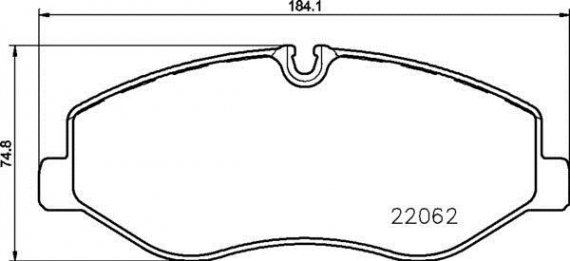 P50129 BREMBO (Германия) Тормозные колодки Brembo P50129