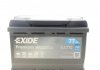 EA770 Exide Аккумулятор 77Ah-12v Exide PREMIUM(278х175х190).R.EN760 (EA770) (фото 1)