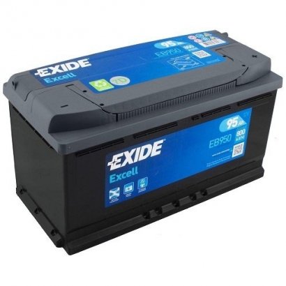 EB950 Exide Аккумулятор 95Ah-12v Exide EXCELL(353х175х190).R.EN800 (EB950)