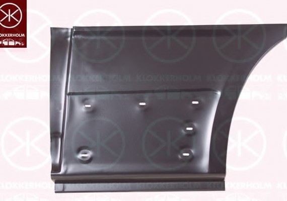 5089 563 KLOKKERHOLM Ремчастина металева