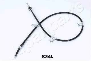 BC-K34L JAPAN Трос ручного тормоза левый BC-K34L JAPANPARTS