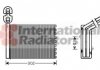 58006201 Van Wezel Радиатор отопителя SHARAN/GALAXY/ALH LHD 95- (Van Wezel) (1-й сорт) (фото 1)