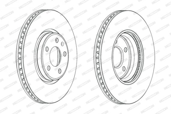 DDF1996C-1 FERODO (Германия) Гальмівний диск