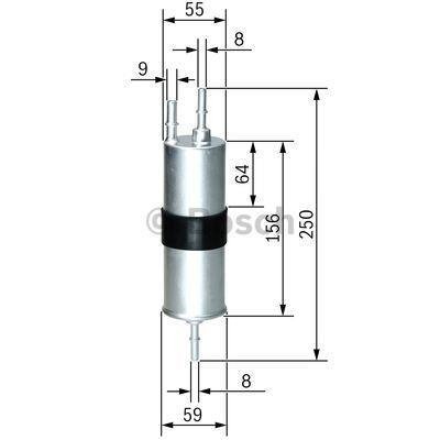 F026403754 BOSCH Фильтр топливный F026403754