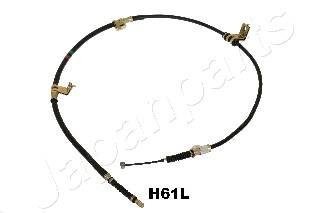 Фото трос ручного тормоза левый BC-H61L JAPANPARTS BC-H61L JAPAN BC-H61L JAPAN Трос ручного тормоза левый BC-H61L JAPANPARTS