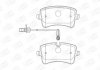 Колодка гальм. AUDI A6 2.0-3.0 2011-,A8 2.0-6.3 09- задн. (пр-во CHAMPION) 573428CH