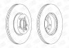 Диск тормозной FORD GALAXY (WGR)(11/95-04/06) передн. (пр-во CHAMPION) 562626CH