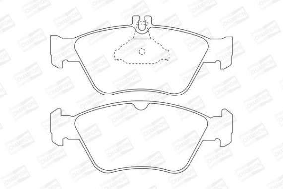 571877CH CHAMPION Колодка торм. MB C-CLASS (W202), CLK (C208) передн. (пр-во CHAMPION)