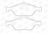 Колодка гальм. FORD FIESTA, FUSION, MAZDA 2 передн. (пр-во CHAMPION) 573041CH