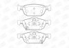 Колодки гальмівні дискові передні Honda Accord VIII, Civic IX (572624CH) CHAMPION 572624CH